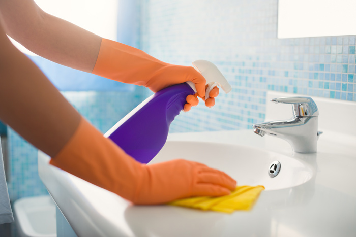 Cleaning a bathroom can be challenging especially in a family with young children.
