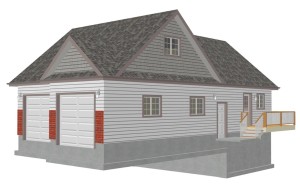 Garage with Apartment Building Plans
