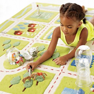 Kids rugs finding the perfect one with street patterned rug