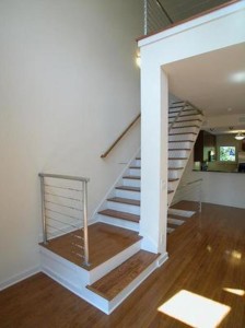 modern stair rails design