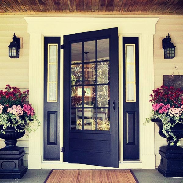 cheap design idea - paint front door